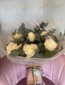 Standard size pastels with lilies 