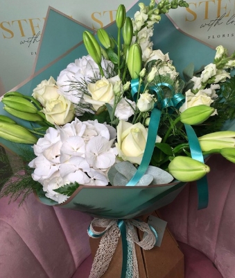 White Lily Bouquet